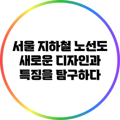 서울 지하철 노선도: 새로운 디자인과 특징을 탐구하다