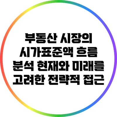 부동산 시장의 시가표준액 흐름 분석: 현재와 미래를 고려한 전략적 접근
